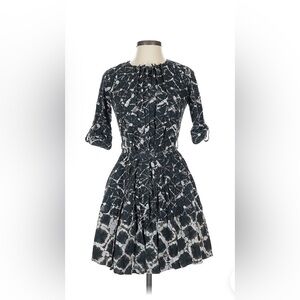 Thakoon Collab Shibori Print 100% Cotton Dress with Sleeves size S